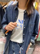 【现货】春季新款韩版牛仔衬衫，女装衬衫，惠声惠色