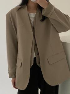 假两件 西装气质外套,女装西装,Young