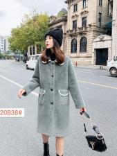 长款貂绒大衣补单量大四色三尺码，女装，锦绣阁