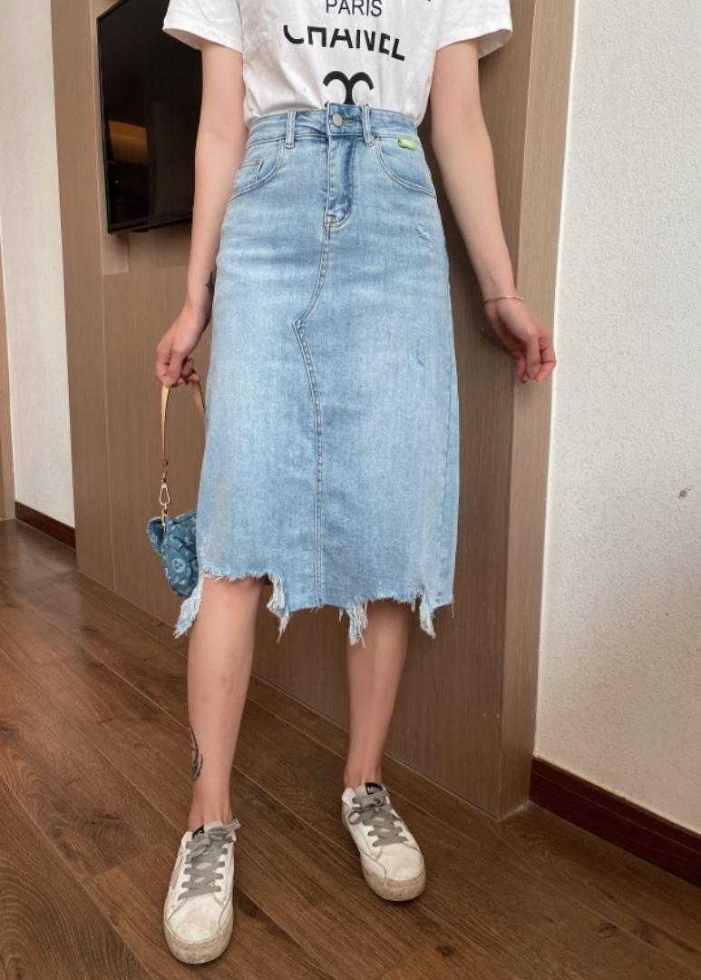 牛仔半裙，女装半身裙，可家 cutiesister