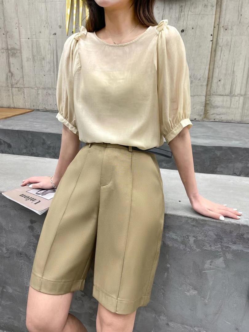 夏季天丝小衫，女装，晶莉莱