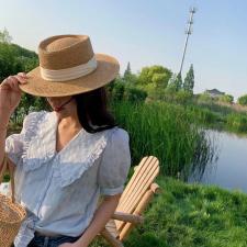 —郭郭家GG— 【夏款现货】法式条纹衬衣，女装，郭郭家