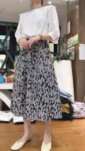 夏季花半裙,女装半身裙,曼希野
