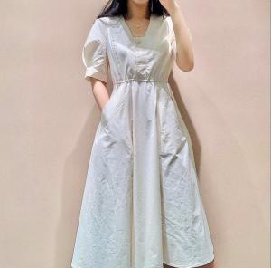 [现货]纯棉连衣裙 三色,女装连衣裙,嘉乐馨秀(4F)