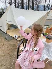 【春季新款】自制高品质薄西装粉色，女装西装，FZ