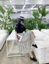 2021春季小碎花半裙，女装半身裙，曼希野