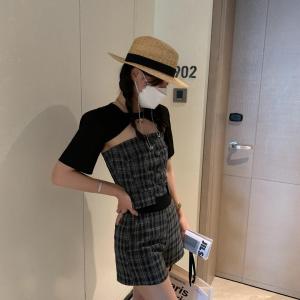 短袖小坎肩,女装,XTZ style