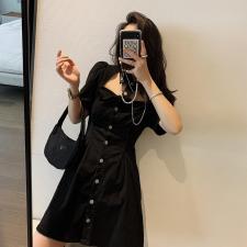 镂空牛仔裙，女装，XTZ style