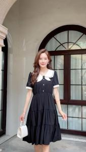 不挑人收腰连衣裙，女装连衣裙，百变诱惑
