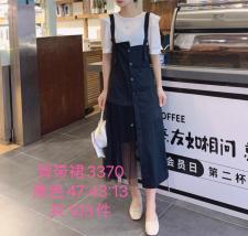 现货面料刺绣连衣裙，女装连衣裙，欧莱葛