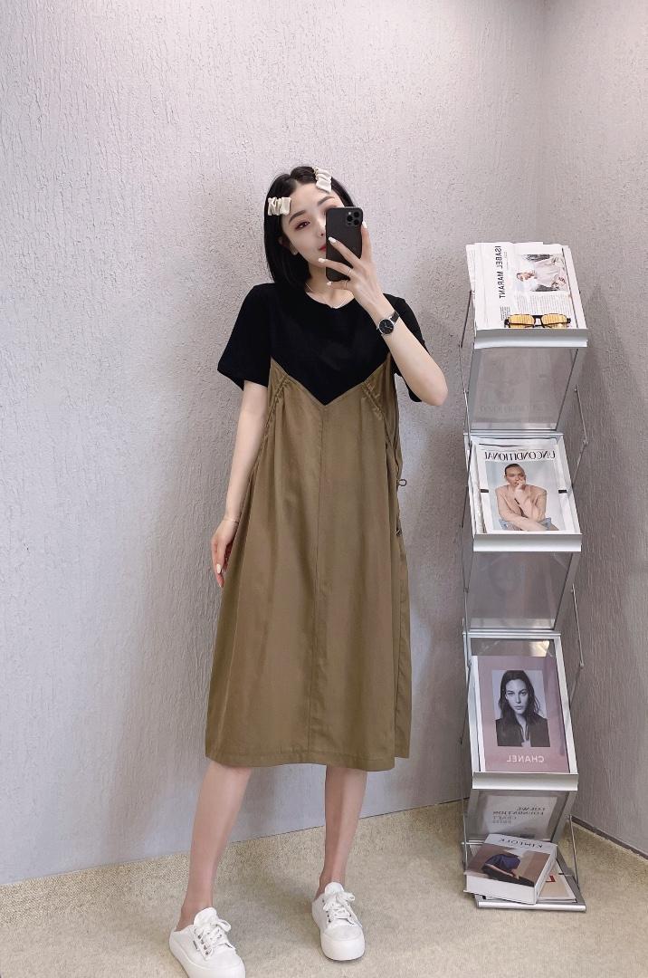 夏季连衣裙，女装连衣裙，曼希野
