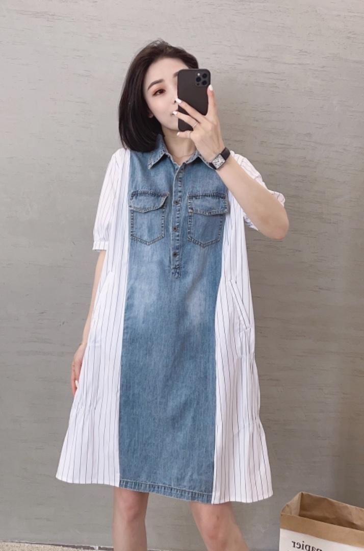 夏季连衣裙，女装连衣裙，曼希野