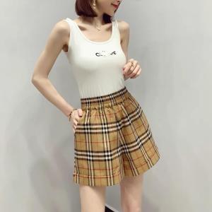 CMX2122夏季新品欧货松紧腰简约百搭宽松显瘦时尚短裤,其它,L·H·X