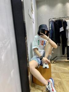 不潮不花钱 潮牌宽松Tee 清清爽爽…,其它,墨颜