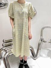 2021复古花连衣裙，女装连衣裙，Ultra Niche