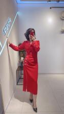 新款女人味连衣裙，女装连衣裙，珀莎