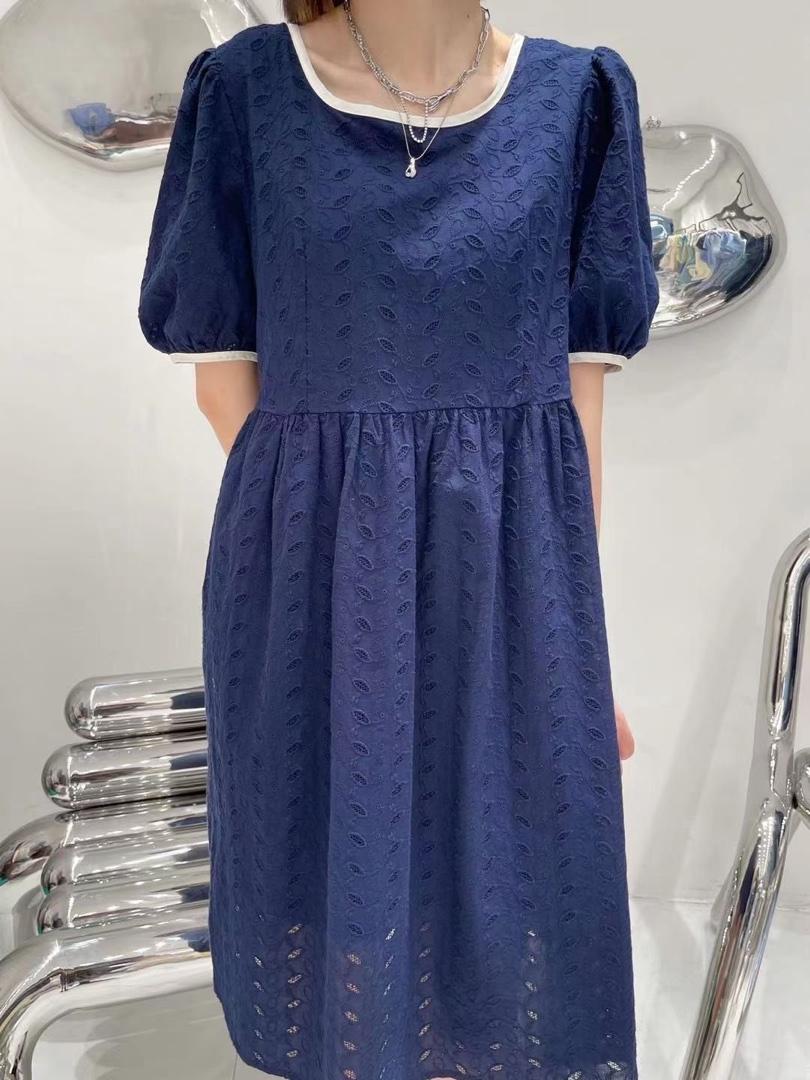 蕾丝立体花连衣裙，女装连衣裙，Ultra Niche