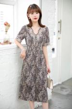夏季新款连衣裙，女装连衣裙，吉之红