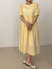 元气初夏款-小雏菊连衣裙，女装连衣裙，LUCY