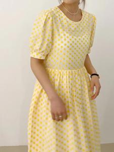 元气初夏款-小雏菊连衣裙,女装连衣裙,LUCY
