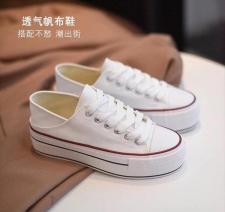 厚底两穿帆布鞋鞋，其它，她他麦
