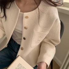 doing春季新款刺绣字母小香风外套，其它，Doing