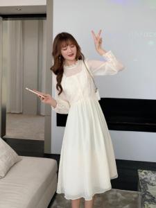 蕾丝拼接连衣裙,女装连衣裙,凯宝莉