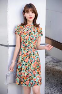 旗袍,女装婚纱/旗袍/礼服,吉之红