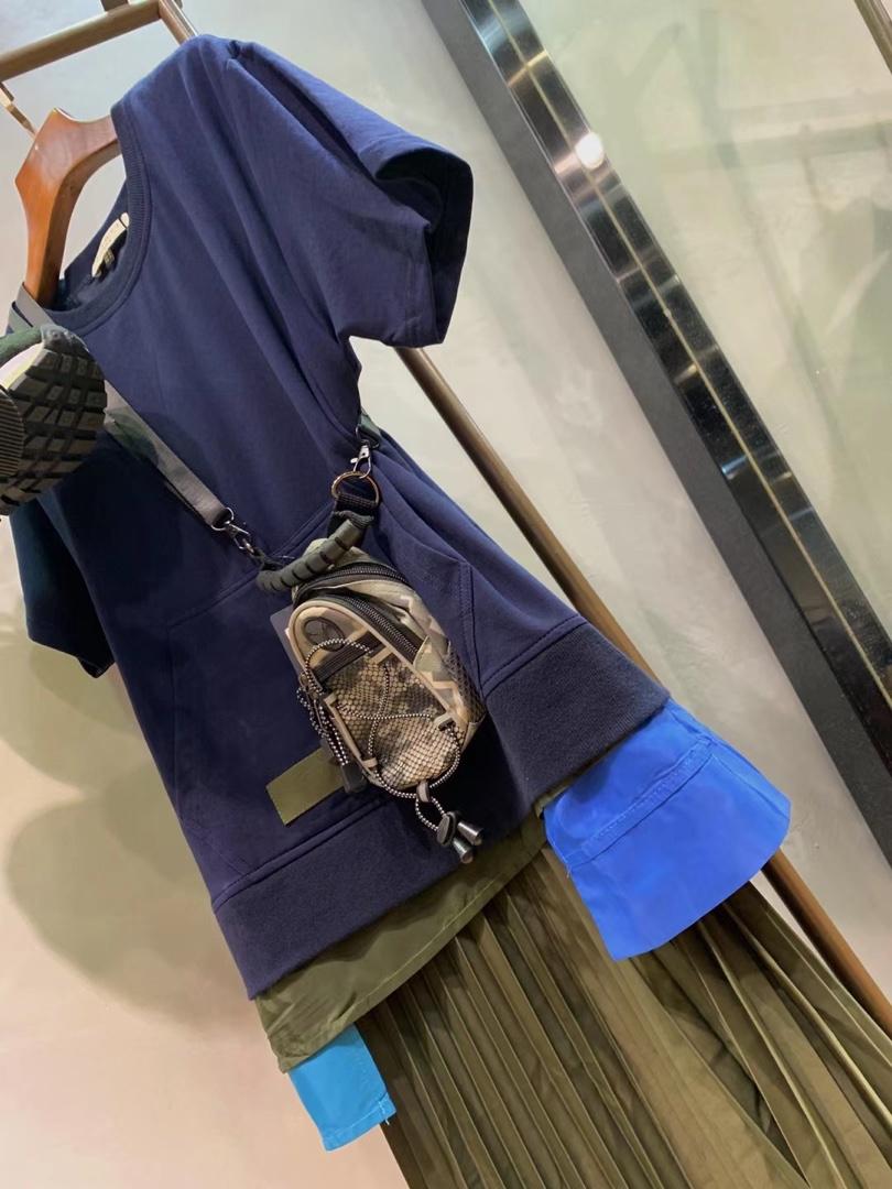 2021ss｜拼接连衣裙设计感十足，女装连衣裙，墨颜