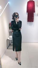 新款半裙?小衫，女装半身裙，珀莎