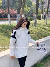 2021欧洲站欧洲休闲连帽外套潮流轻奢风防晒服6230，其它，丽身伴