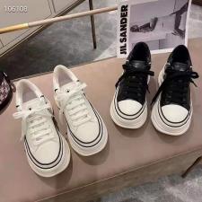 2021春季新款韩版潮流厚底增高真皮潮鞋，其它，她他麦