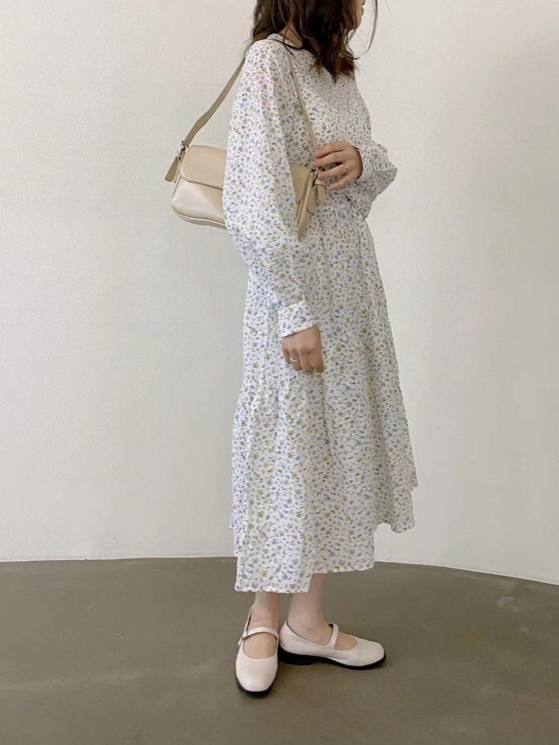 清新小碎花连衣裙，女装连衣裙，LUCY