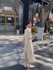 显瘦气质款连衣裙，女装连衣裙，LUCY