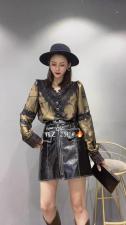 【现货】两色！！V领雪纺蕾丝花边雪纺衫，女装蕾丝衫/雪纺衫，伊洛姿