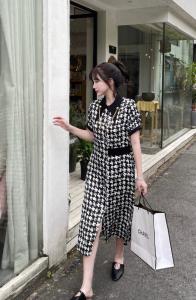 连衣裙一色四码,女装连衣裙,卉尔