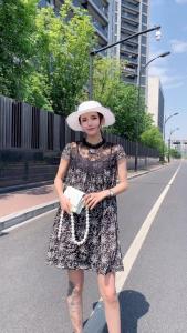 夏季新款蕾丝连衣裙,女装连衣裙,芭比