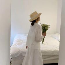 百搭款娃娃领衬衫，女装衬衫，LUCY