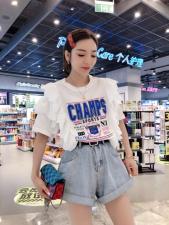 韩系蕾丝边上衣，超，其它，一杭