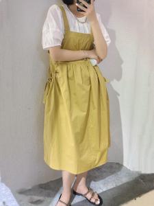 新款假两件套连衣裙,女装连衣裙,韩索慧慧