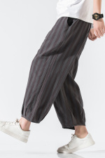 风春夏薄款男士宽松休闲裤哈伦裤男运动裤大码九分裤923P45，女装休闲裤，钱塘788(原4013)