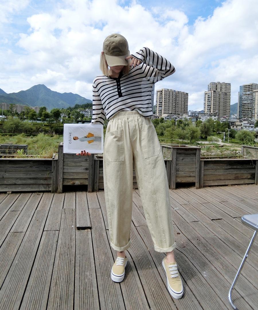秋装新款休闲裤，女装休闲裤，欧夏丽