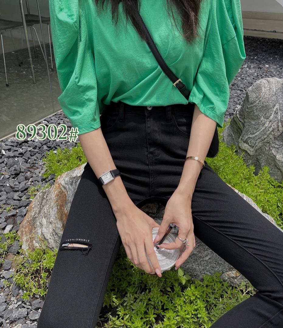 【现货】秋割破特色小脚裤，其它，T7