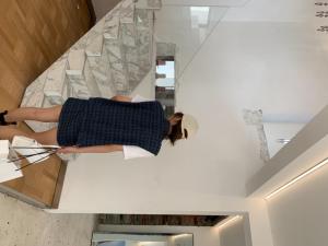 花色牛仔套装,女装职业装,肆尔