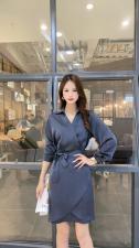 现货、秋装连衣裙，女装连衣裙，茜娅图seattle