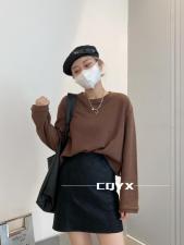华夫格卫衣，女装卫衣/绒衫，淳·清雅秀