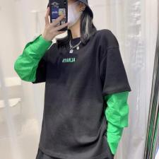 字母衬衫袖卫衣有点A的即视感，女装衬衫，Queena PHoebe