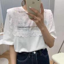 夏款拼接设计款小上衣，其它，U·M