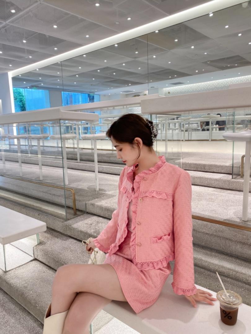 秋款风套装，女装职业装，甜野