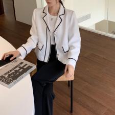 现货秋装新款贴边小香风外套，其它，Y·Ben悦本
